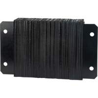 Butoirs de quai lamell&eacute;s, Horizontal, Caoutchouc, 18" la x 4" p x 12" h D. Morneault & Fils