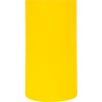 Capuchon en poly&eacute;thyl&egrave;ne pour borne de protection, 4-1/2" dia. x 64" l, Rouge/Jaune D. Morneault & Fils