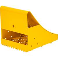 Cales-roue pour la glace, Acier, Jaune, 8-1/16" la x 10-5/8" p x 8-13/16" h D. Morneault & Fils