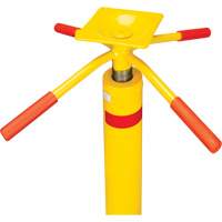 Cric pour remorque &agrave; capacit&eacute; statique de 50 000 lb, Cap. de levage 2,5 tonnes D. Morneault & Fils