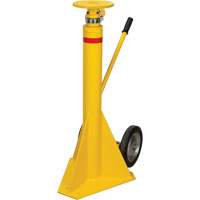 Cric &agrave; rochet pour remorque &agrave; capacit&eacute; statique de 100 000 lb, Cap. de levage 20 tonnes D. Morneault & Fils