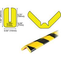 W Profile 5M Edge Protection Bumper Guard, 16.42' Long D. Morneault & Fils