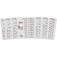 Bande &agrave; ins&eacute;rer indicatrice de rapport de m&eacute;lange pour godet PPS D. Morneault & Fils