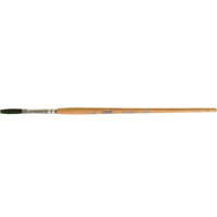 One Stroke Paint Brush, 1/8" Brush Width, Ox Hair, Wood Handle D. Morneault & Fils