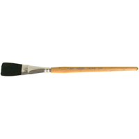One Stroke Paint Brush, 3/4" Brush Width, Ox Hair, Wood Handle D. Morneault & Fils