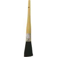 Oval Paint Brush, Bristle, Plastic Handle, 1-1/16" Width D. Morneault & Fils