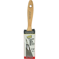 Straight Pro Paint Brush, Poly/Nylon, Wood Handle, 1-1/2" Width D. Morneault & Fils
