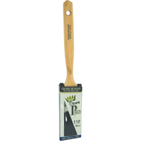 Crown Pro Straight Paint Brush, Bristle, Wood Handle, 1-1/2" Width D. Morneault & Fils