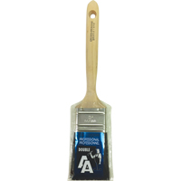 Straight Sash Paint Brush, Bristle, Wood Handle, 2" Width D. Morneault & Fils