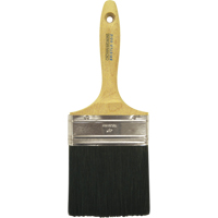 Straight Wall Paint Brush, Bristle, Wood Handle, 4" Width D. Morneault & Fils