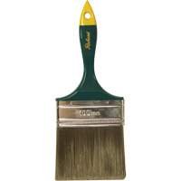 Pinceau de qualit&eacute; sup&eacute;rieure, Polyester, Manche Plastique, Largeur de 4" D. Morneault & Fils