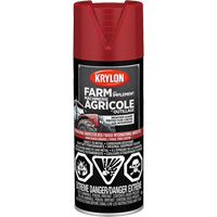 Farm & Implement Spray Paint, International Harvester Red, High-Gloss, 340 g, Aerosol Can D. Morneault & Fils