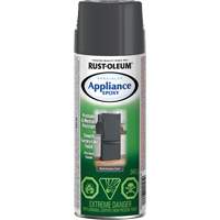 Rev&ecirc;tement &eacute;poxyde sp&eacute;cialis&eacute; pour &eacute;lectrom&eacute;nagers, Canette a&eacute;rosol, Acier inoxydable noir D. Morneault & Fils