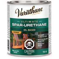 Rev&ecirc;tement &agrave; fini diamant pour bois Varathane, 946 ml, Transparent, Semi-brillant D. Morneault & Fils
