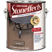 Stoneffects Decorative Concrete Coating, 3.78 L, Textured, Beige D. Morneault & Fils