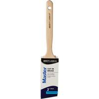 Brosse coup&eacute;e Master, Poly/nylon, Manche Bois, Largeur de 2" D. Morneault & Fils