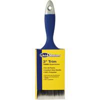 Quick Solutions Trim Brush, Polyester, Plastic Handle, 3" Width D. Morneault & Fils