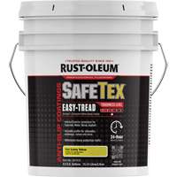Rev&ecirc;tement d'acrylique SafeTex Easy-Tread, 4 gal., &agrave; l'eau, Plat/Textur&eacute;, Jaune D. Morneault & Fils