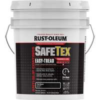 Rev&ecirc;tement d'acrylique SafeTex Easy-Tread, 4 gal., &agrave; l'eau, Plat/Textur&eacute;, Noir D. Morneault & Fils