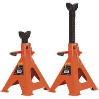 856A Jack Stands, Locking Handle/Ratchet, 6 Ton(s) Capacity, 15-1/2" - 24" H D. Morneault & Fils