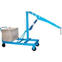Floor Cranes - Reverse Boom, 8' Lift, 1000 lbs. (0.5 tons), 57" Arm, 78" H D. Morneault & Fils