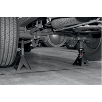 Jack Stands, Locking Pin, 6 tons Capacity, 15-7/10" - 24-2/5" H D. Morneault & Fils