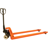 Transpalette &agrave; fourches longues, 70" lo x 27" la, capacit&eacute; 4400 lb D. Morneault & Fils