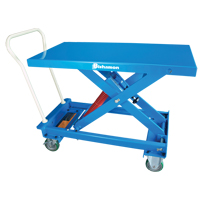 MobiLeveler&reg; Mobile Self-Levelling Scissor Lift Work Table, 27-3/5" L x 17-4/5" W, Steel, 220 lbs. Capacity D. Morneault & Fils