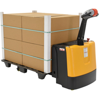 Transpalette &eacute;lectrique motoris&eacute;, Capacit&eacute; 3300 lb, 48" lo x 28,25" la D. Morneault & Fils