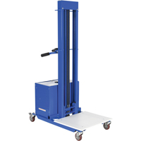 Gerbeur &agrave; levage rapide, M&eacute;canisme &eacute;lectrique, Capacit&eacute; de 400 lb, Levage max de 72" D. Morneault & Fils