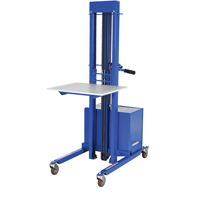 Gerbeur &agrave; levage rapide, M&eacute;canisme &eacute;lectrique, Capacit&eacute; de 400 lb, Levage max de 57" D. Morneault & Fils