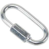 Zinc Plated Quick Link, 220 lbs (0.11 tons), 1/8" D. Morneault & Fils