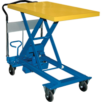 Dandy Lift Scissor Lift Table, 35-5/8" L x 23-3/5" W, Steel, 1100 lbs. Capacity D. Morneault & Fils