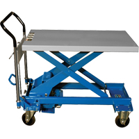 Dandy Lift Scissor Lift Table, 39-2/5" L x 23-3/5" W, Steel, 1760 lbs. Capacity D. Morneault & Fils