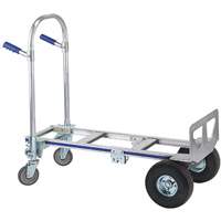 Cobra Jr. Series Convertible Hand Truck, Aluminum, 1200 lbs. Capacity D. Morneault & Fils