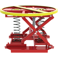 Pallet Pal&reg; 360 Spring Level Loader, 43-5/8" L x 43-5/8" W, 4500 lbs. Cap. D. Morneault & Fils