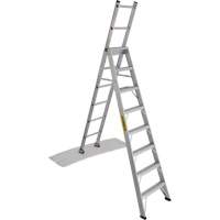 2700 Series Industrial Duty Multi-Way Ladders, 8', Aluminum, 250 lbs. Cap., ANSI 1, CSA 1 D. Morneault & Fils