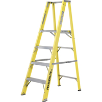 Industrial Heavy-Duty Platform Stepladders (6500 Series), 8', 300 lbs. Cap. D. Morneault & Fils