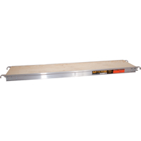 Work Platforms - Plywood Deck, Wood, 10' L x 19" W D. Morneault & Fils
