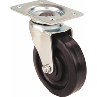 Light-Duty Caster, Swivel, 3" (76 mm), Polyolefin, 250 lbs. (113 kg.) D. Morneault & Fils
