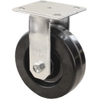 Heavy-Duty EMaxx Kingpin Caster, Rigid, 6" (152.4 mm), Phenolic, 1200 lbs. (544.3 kg.) D. Morneault & Fils