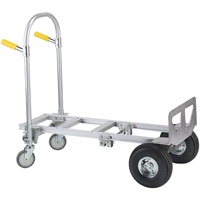 Spartan Jr. Economy Convertible Truck, Aluminum, 1000 lbs. Capacity D. Morneault & Fils