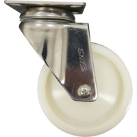 Caster, Swivel, 4" (101.6 mm), Nylon, 200 lbs. (91 kg.) D. Morneault & Fils