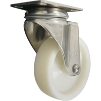 Caster, Swivel, 4" (101.6 mm), Nylon, 200 lbs. (91 kg.) D. Morneault & Fils