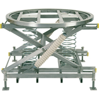 Spring-Operated Pallet Lifters - Pallet Pal&reg;, 43-5/8" L x 43-5/8" W, 4500 lbs. Cap. D. Morneault & Fils