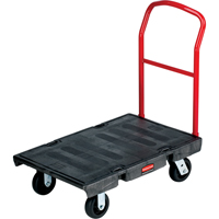 Heavy-Duty Platform Truck, 36" L x 24" W, 1000 lbs. Cap., Rubber Wheels D. Morneault & Fils