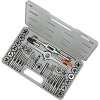 TD40H SAE HSS Tap & Alloy Die Set, 40 Pieces D. Morneault & Fils