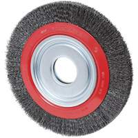 101H-3M Crimped Wire Wheel, 10" Dia., 0.014" Fill, 2" Arbor D. Morneault & Fils