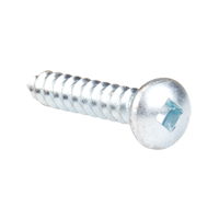 Tapping Screw Pan Head, #12 x 1-1/4" L, Zinc Plated D. Morneault & Fils
