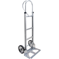 Knocked Down Hand Truck, P-Handle Handle, Aluminum, 52-1/8" Height, 500 lbs. Capacity D. Morneault & Fils